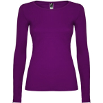 Naiste pikkade varrukatega T-s&auml;rk - Medium Fit, Lilla
