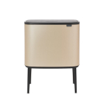 Brabantia Bo Touch pr&uuml;gikast Bin 11 + 23L, Champagne