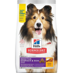 HILLS KOERA T&Auml;ISS&Ouml;&Ouml;T SENSIT.STOMACH/SKIN KESK.T&Otilde;UG KANA 14KG