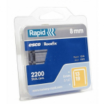 Klambrid 13/8 1600tk 10,6x0,7mm, kollane, blisterpakend, Rapid