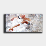 Reproduktsioon l&otilde;uendil Baleriin, 50x120 cm