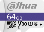 M&auml;lukaart MicroSDXC m&auml;lukaart DAHUA 64GB, UHS-I/TF-C100