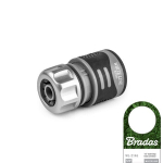 Kiire vooliku&uuml;hendus 1/2 "Bradas WHITE LINE TPR STOP funktsiooniga