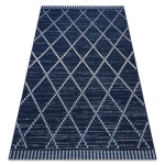 Sisal vaip SISAL COLOR 47268/309 Roma Ruudud Sinine