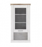 Vitriinkapp Duro DURH111, valge/tamm