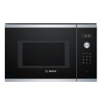 Sisseehitatud mikrolaineahi grill - BOSCH BEL554MS0 - Roostevaba teras - 25 L - 900 W - Grill 1200W