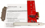 StarTech.com PCI Express x4 adapter for M.2 PCIe SSD (PEX4M2E1)