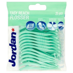 Hambaniit Jordan Easy Reach Flosser, piparm&uuml;nt, 25 tk.