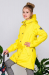 Huppa T&uuml;drukute kevad-s&uuml;gis parka JANELLE, yellow