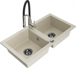 Graniidist k&ouml;&ouml;givalamu Mexen Mario koos segisti ja sifooniga, Beež+Must/Kroom