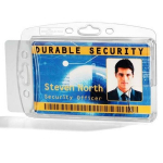 Durable ID kaardi hoidik l&auml;bipaistev Plastmass 5.4x8.7cm 10tk