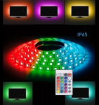 LED-riba 5m mitmev&auml;rviline puldiga