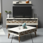 Elutoam&ouml;&ouml;bli komplekt Kalune Design 845(I), valge