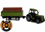 Kaugjuhitav traktor haagisega
