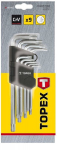 Torx v&otilde;tmete komplekt T10-T50, 9tk pikad
