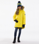 Huppa T&uuml;drukute talveparka VIVIAN, yellow