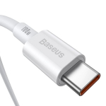 BASEUS USB-C - USB-C kaabel 100W telefonidele ja s&uuml;learvutitele, 2M kiirlaadimine