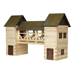 Puidust konstruktor liimimiseks Walachia Bridge - Sild - Nr. 26 - 295 tk