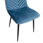 Tool BRIE 54,5x44xH89cm, tumeroheline samet