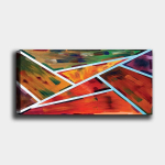 Reproduktsioon l&otilde;uendil Abstraktsioon, 30x80 cm