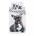 Jerry Fabrics voodipesukomplekt Bulldog, 140x200, 2tk