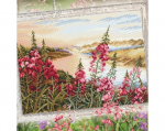 Ristpistes tikkimiskomplekt "Kus &otilde;itseb p&otilde;drakanep" 27 cm x 19.5 cm, RTO