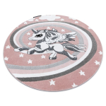 Vaip PETIT PONY Hobune ratas roosa