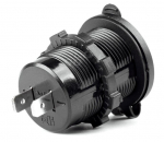 Veekindel telefonilaadija 2 x USB 12/24V MOD-04