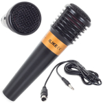 Professionaalne d&uuml;naamiline juhtmega karaoke mikrofon