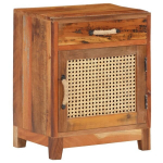 &Ouml;&ouml;kapp, 40 x 30 x 50 cm, massiiv taaskasutatud puidust