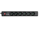Multipank/&Uuml;hendus - EATON Kaitseriba 6 DIN - PS6D - 6 Euroopa DIN pesa - Must