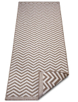 Northrugs kahepoolne vaip In- & Outdoor Palma, beež