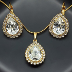 Ehtekomplekt naistele DiamondSky "Celestial Drop" Swarovski kristallidega
