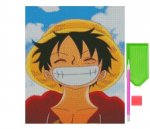 Teemantmosaiik - Luffy One Piece Anime