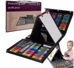 Maalikomplekt lastele kohvris Maaleo, 208 eset