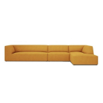 Pehme nurgadiivan Micadoni Home Ruby, kollane