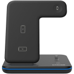Canyon Ws-302 15w 3-in-1 juhtmeta laadimisjaam, must