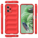 Xiaomi Redmi Note 12 5G / Poco X5 5G pehmeale punase kaitse&uuml;mbrisele