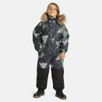 Huppa Laste talvekombe WILLE, classic green pattern/ black