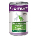 Gemon Dog chunkies Adult Medium with lamb & rice koera konserv, 1,250 kg