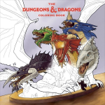 Dungeons & Dragons Coloring Book: 80 Adventurous Line Drawings