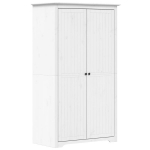 vidaXL riidekapp "BODO", valge, 101 x 52 x 176,5 cm, m&auml;nnipuit
