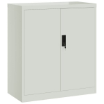 vidaXL dokumendikapp, helehall, 79 x 40 x 90 cm, teras