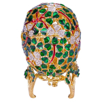 Faberg&eacute; stiilis muna Ristikuleht, ehtekarp