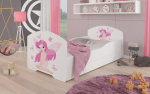 Lastevoodi Adrk Furniture Pepe Girl with wings, 70x140 cm, valge