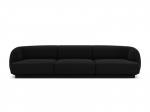 Diivan Micadoni Home Miley Miley 259x85x74 cm, must