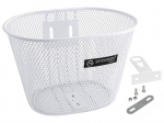 Esikorv lasterattale Spencer 16"-24", metallist, valge