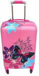 Laste kohver Butterfly, roosa