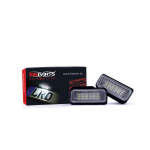 LED numbrim&auml;rgi valgustus 6000K Mercedes W211 4D/5D, W203 5D, W219 4D, R171 2D