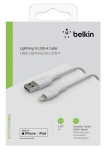 Lightning kaabel - BELKIN - PVC A-LTG 1M - Valge - Laadimine ja s&uuml;nkroonimine - 1 m